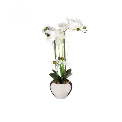 Keinotekoinen orkidea ruukussa 53cm